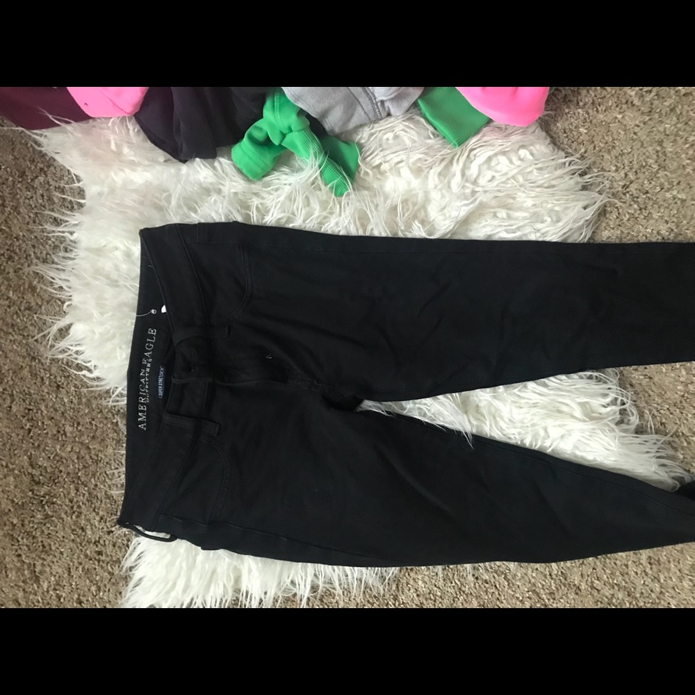Black American Eagle Jeggings